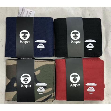 bathing ape wallet.